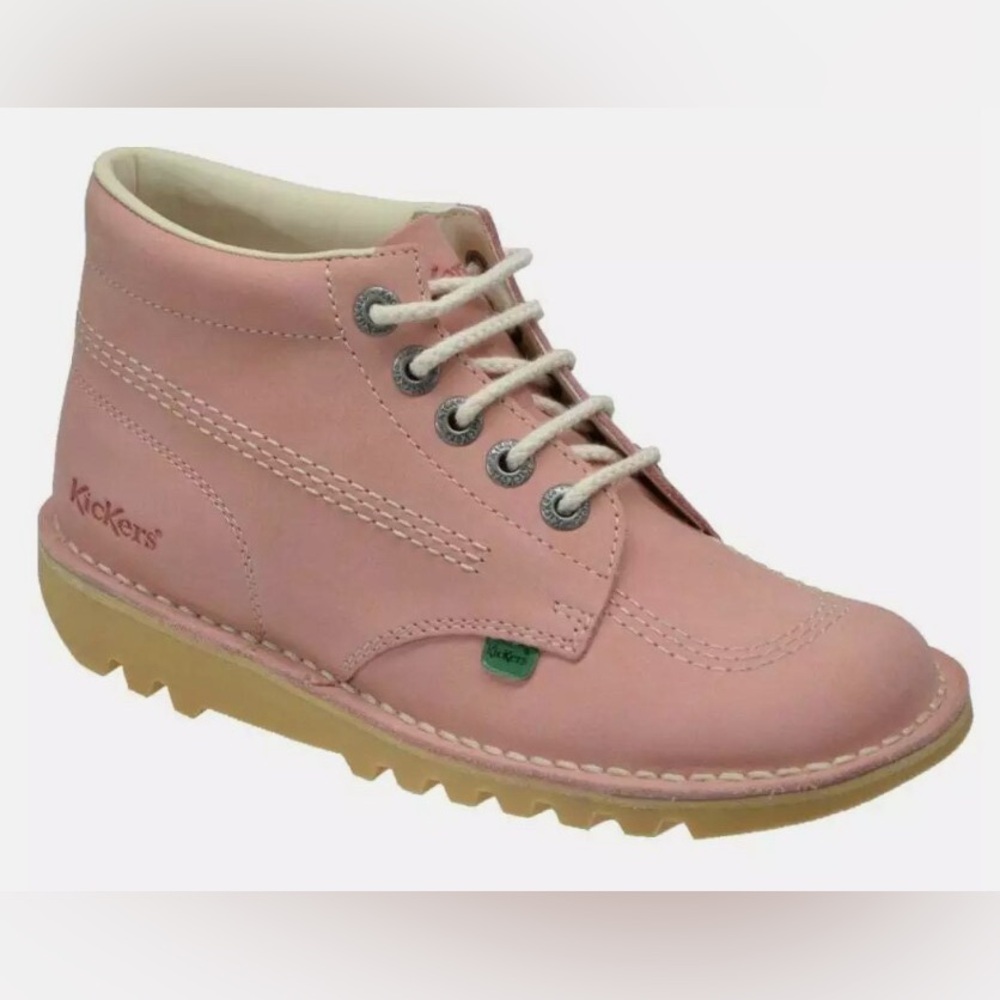 Kickers Light Pink Boots size 5